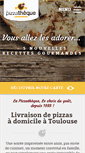 Mobile Screenshot of lapizzatheque.fr